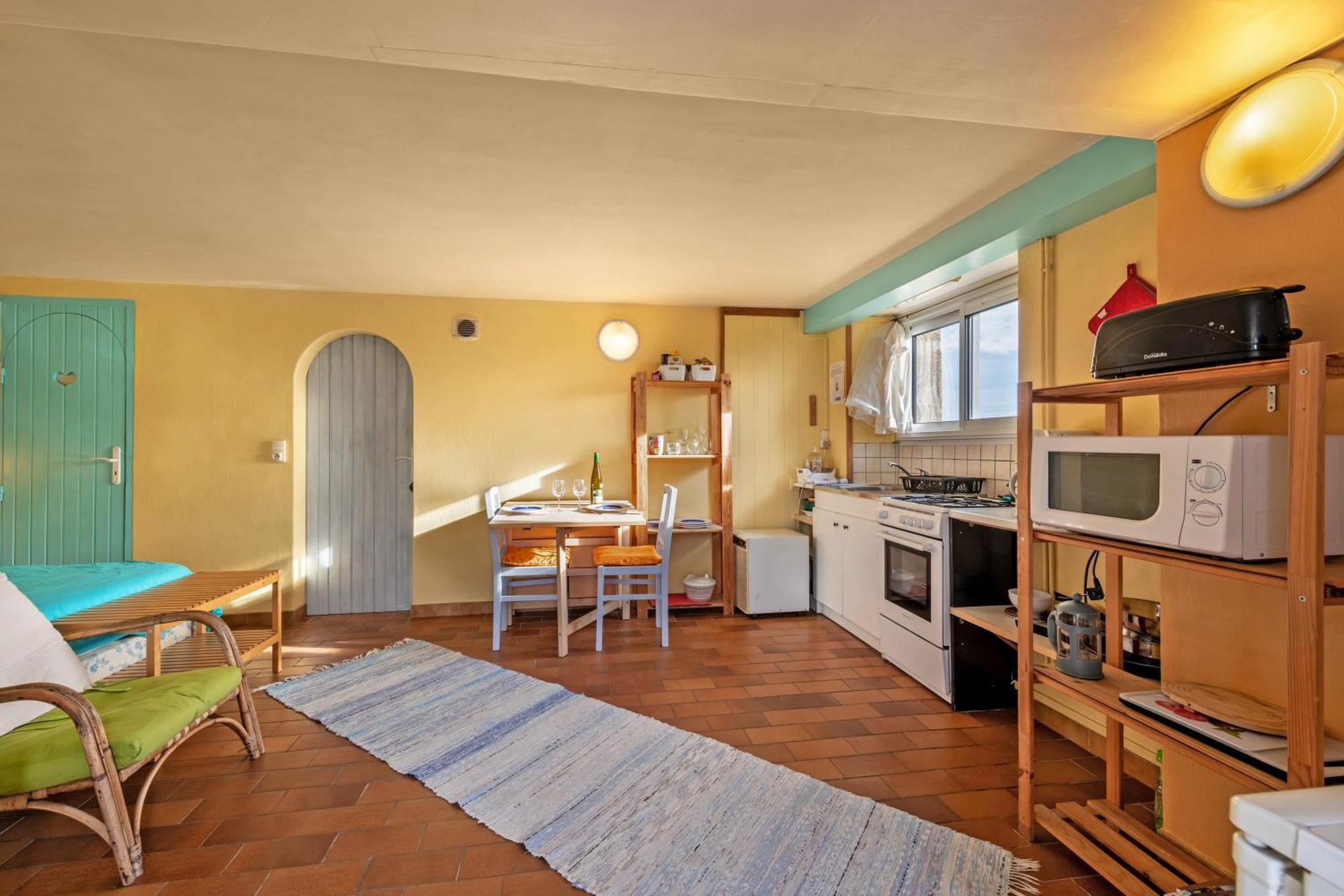 Studio Vue Sur Mer Plomodiern Luaran gambar